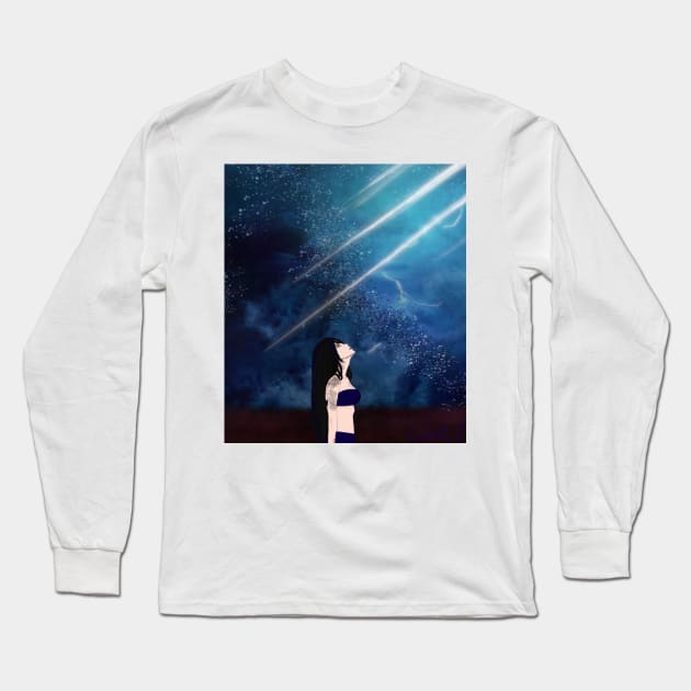 Miyu Long Sleeve T-Shirt by Delphinee Designs